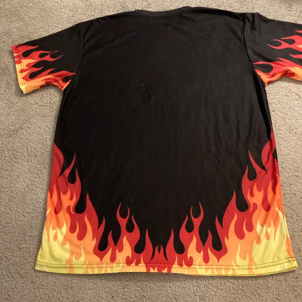 Flame Graphic T-Shirt